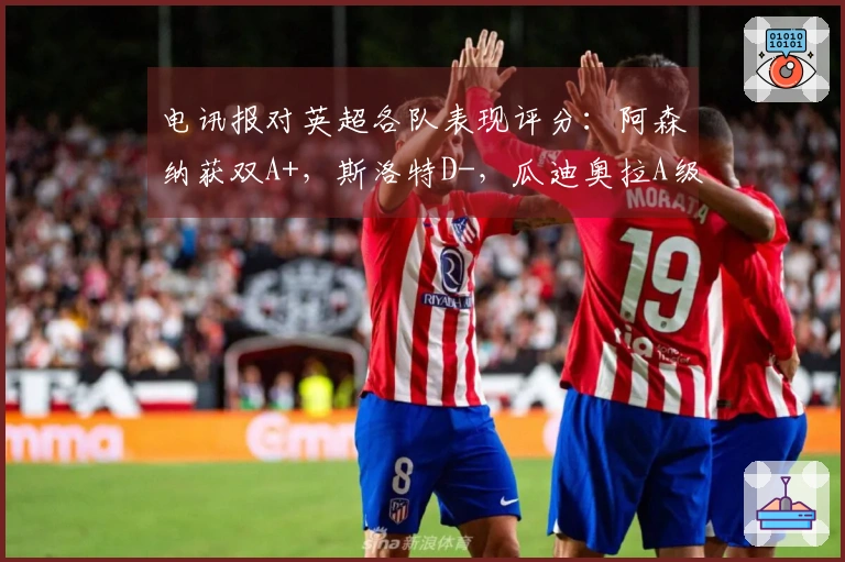 电讯报对英超各队表现评分：阿森纳获双A+，斯洛特D-，瓜迪奥拉A级，卡里克A-